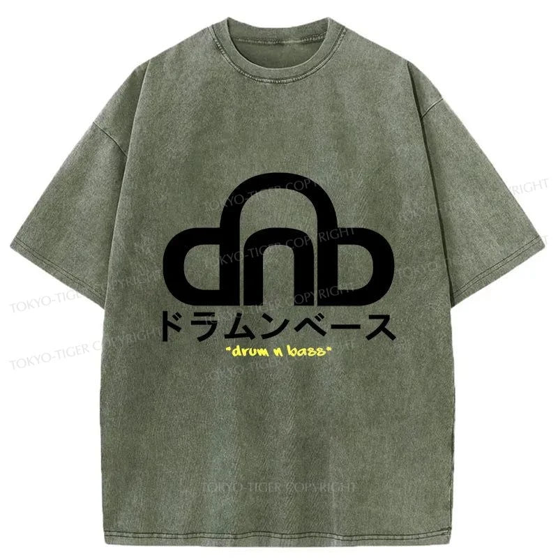 Tokyo-Tiger DNB Japan Washed T-Shirt