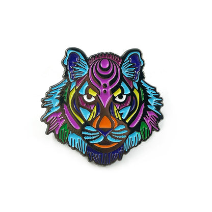 Tokyo-Tiger Mystic Colorful Tiger Pin