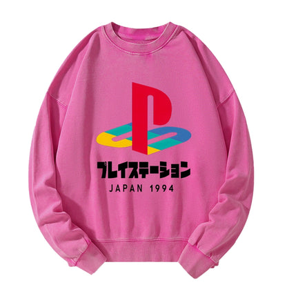 Tokyo-Tiger Playstation Japan 1994 Washed Sweatshirt