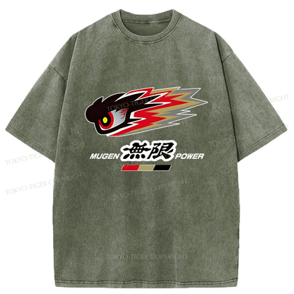 Tokyo-Tiger Mugen Power Japan Washed T-Shirt