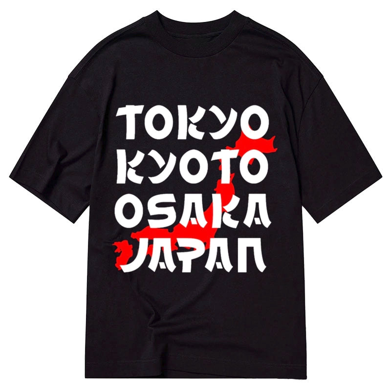 Tokyo-Tiger Tokyo Kyoto Osaka Japan On Classic T-Shirt