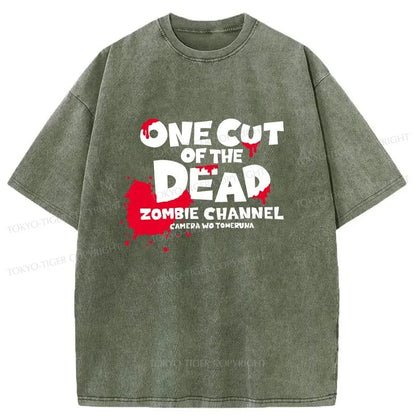 Tokyo-Tiger One Cut Of The Dead Washed T-Shirt