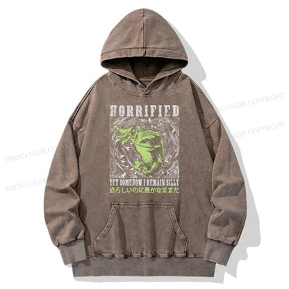 Tokyo-Tiger Silly Frog Japanese Washed Hoodie