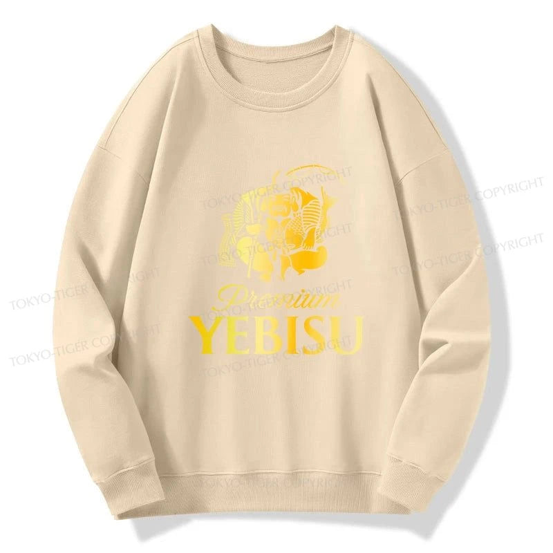 Tokyo-Tiger Yebisu Beer Golden Sweatshirt