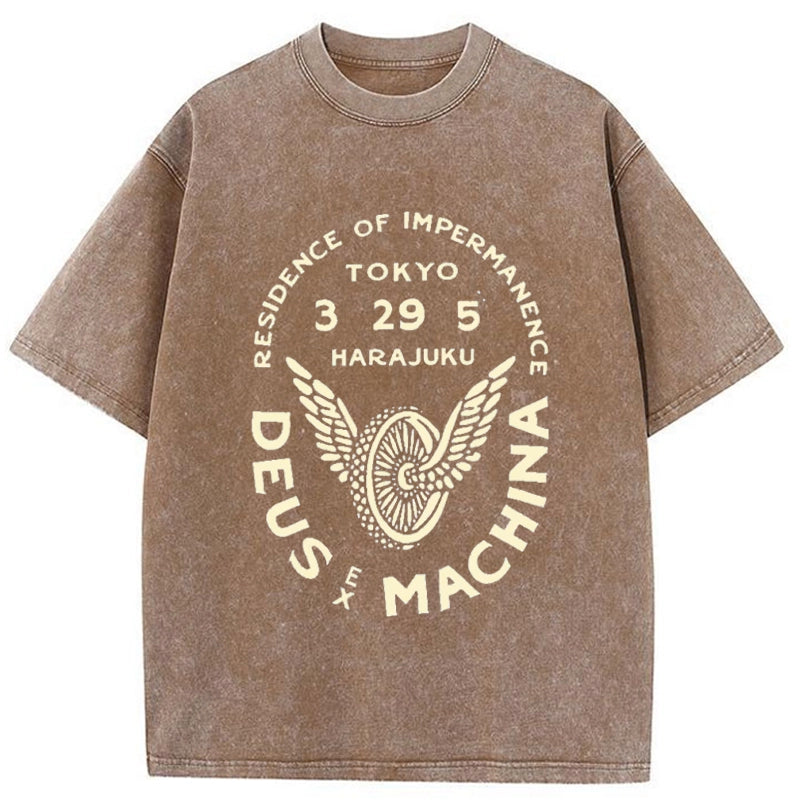Tokyo-Tiger Deus Ex Machina Tokyo Washed T-Shirt