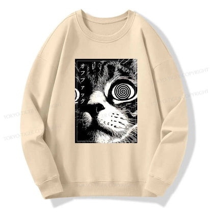 Tokyo-Tiger Scary Cat Japan Sweatshirt