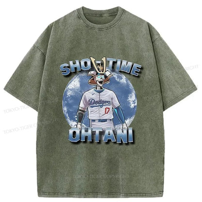 Tokyo-Tiger Shohei Ohtani Japan Washed T-Shirt