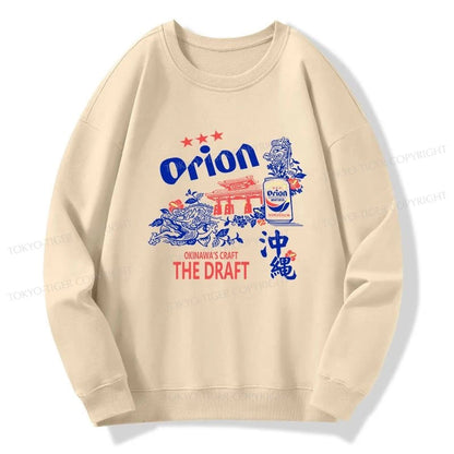 Tokyo-Tiger Orion Beer With Okinawa Sweatshirt