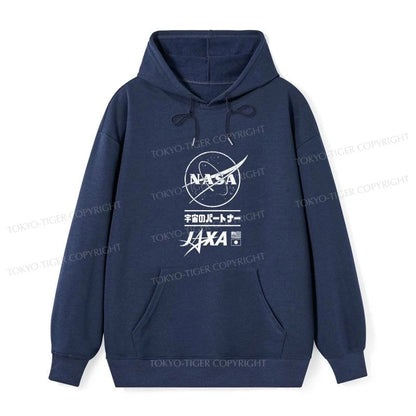 Tokyo-Tiger NASA JAXA Space Partners Classic Hoodie