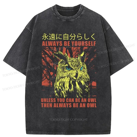 Tokyo-Tiger Always Be Yourself Japanese Washed T-Shirt