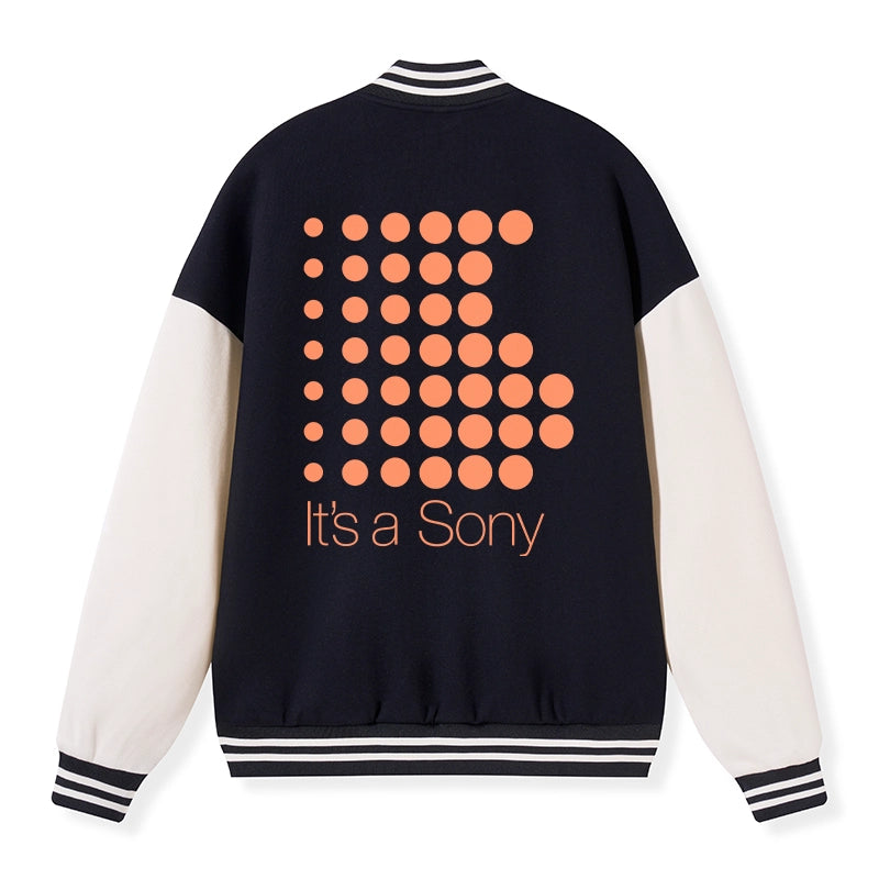 Tokyo-Tiger It's A Sony Embroidery Varsity Jacket