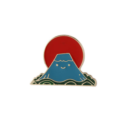 Tokyo-Tiger Japan Mount Fuji Pin