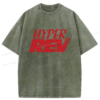 Tokyo-Tiger Hyper Rev Book Washed T-Shirt