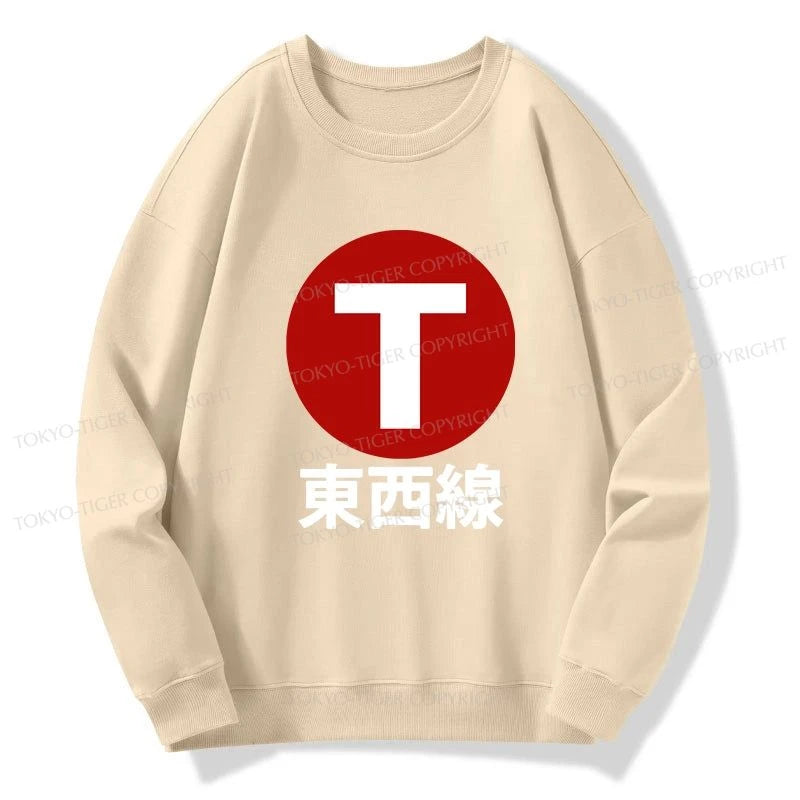 Tokyo-Tiger Tozai Line Kyoto Sweatshirt