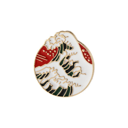 Tokyo-Tiger The Great Wave Pin