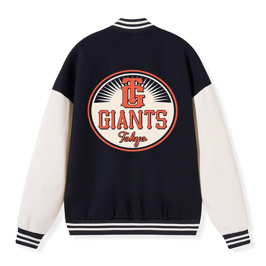 Tokyo-Tiger Japanese Tokyo Kyojin Embroidery Varsity Jacket