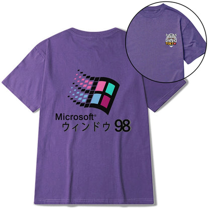 Tokyo-Tiger Microsoft Windows 98 Front Back Classic T-Shirt