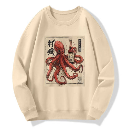 Tokyo-Tiger Osaka Saké Octopus Sweatshirt