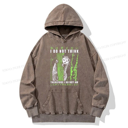 Tokyo-Tiger Stupid Possum Japan Washed Hoodie