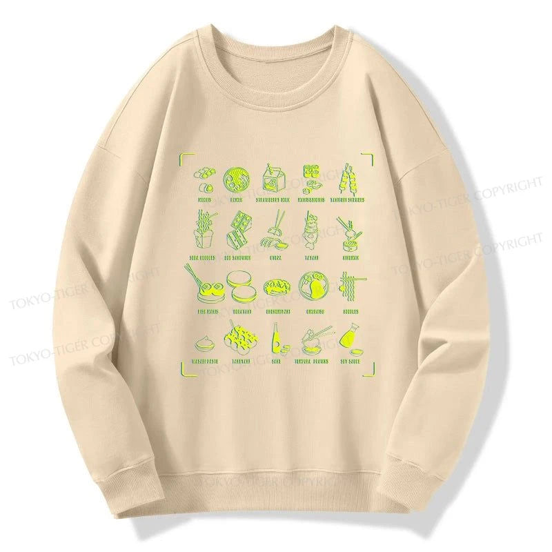 Tokyo-Tiger Tokyo Cuisine Sweatshirt