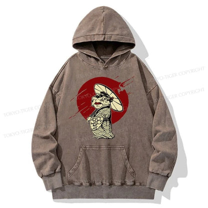 Tokyo-Tiger Frog Monster Washed Hoodie