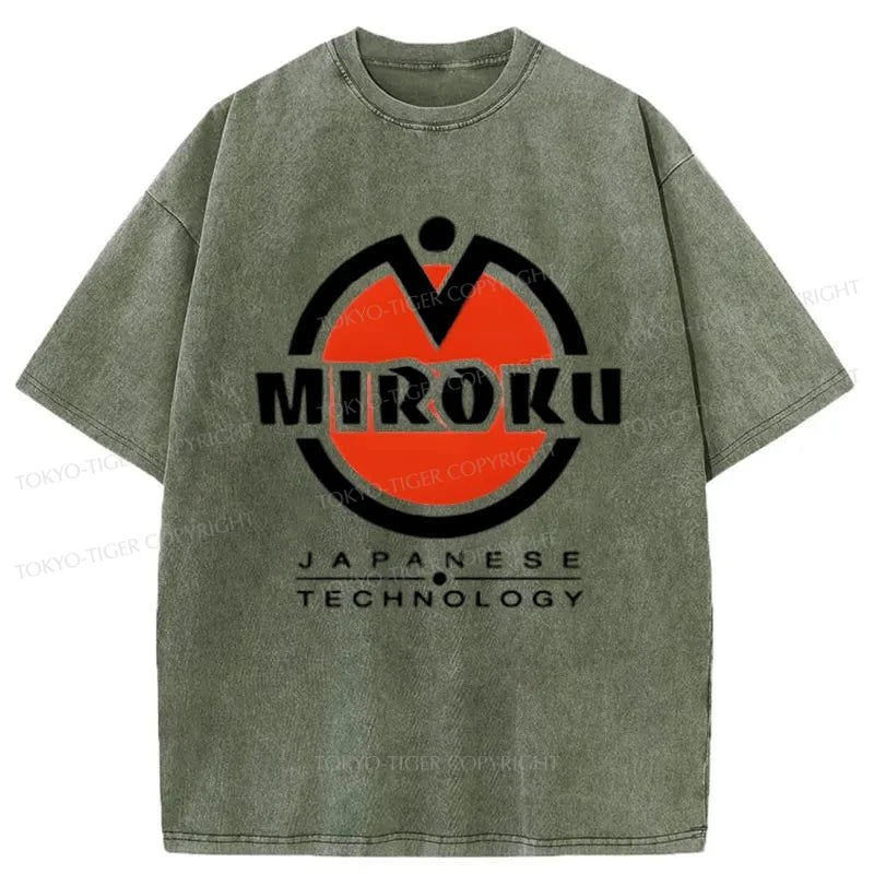 Tokyo-Tiger Miroku Japan Washed T-Shirt