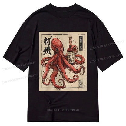 Tokyo-Tiger Osaka Saké Octopus Classic T-Shirt