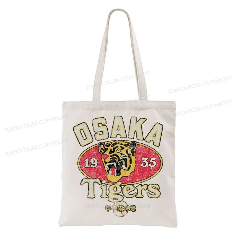 Tokyo-Tiger Osaka Tigers 1935 Tote Bag