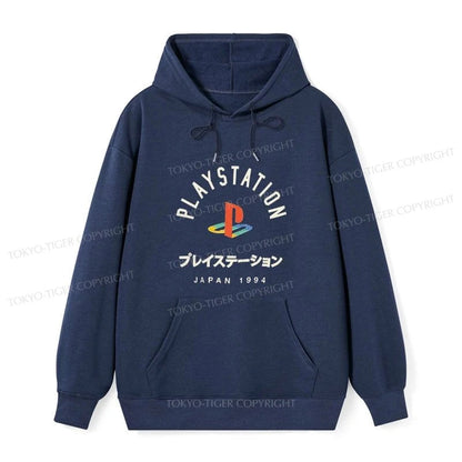 Tokyo-Tiger PlayStation Logo Japan Classic Hoodie