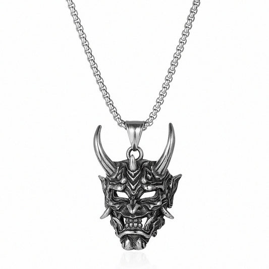 Tokyo-Tiger Japan Kobe Ginkakuki Hannya Necklace