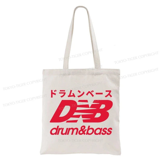 Tokyo-Tiger Drum And Bass Japan Tote Bag