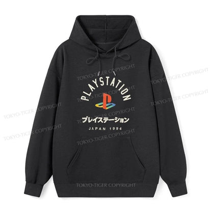 Tokyo-Tiger PlayStation Logo Japan Classic Hoodie