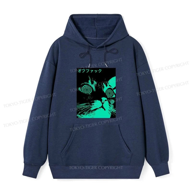 Tokyo-Tiger Cool Cat Japanese Classic Hoodie