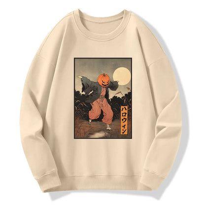 Tokyo-Tiger Japanese Pumpkin Monster Sweatshirt