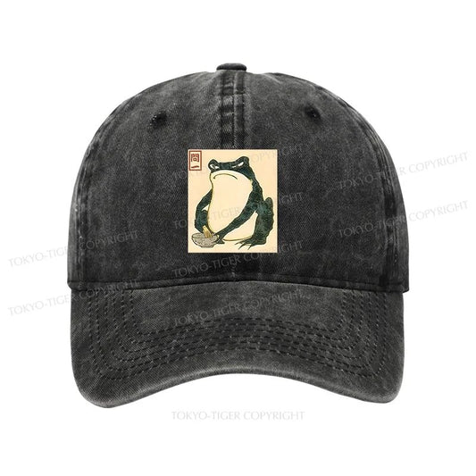 Tokyo-Tiger Matsumoto Hoji Japanese Frog Washed Cap