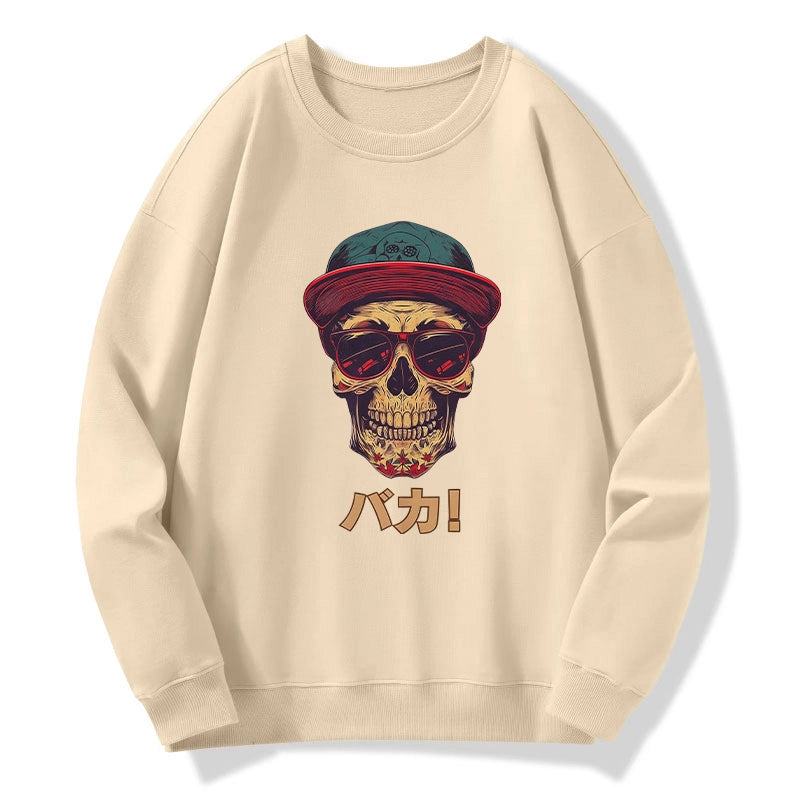 Tokyo-Tiger Fashion Skull Japanese Sweatshirt