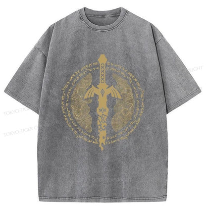 Tokyo-Tiger Magic Sword Japan Washed T-Shirt