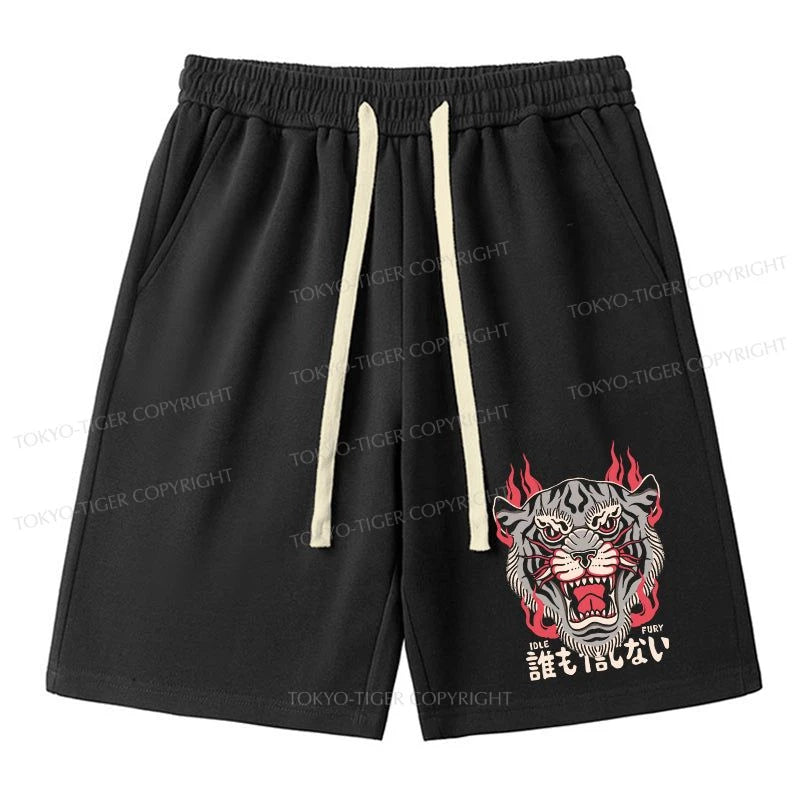 Tokyo-Tiger Retro Tiger Japanese Unisex Shorts