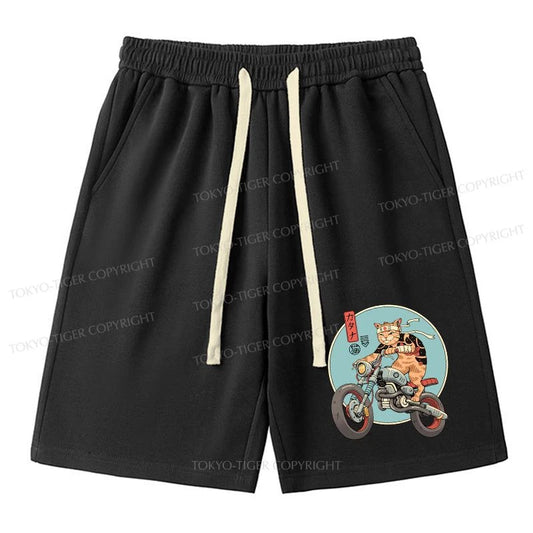 Tokyo-Tiger Catana Motorcycle Unisex Shorts