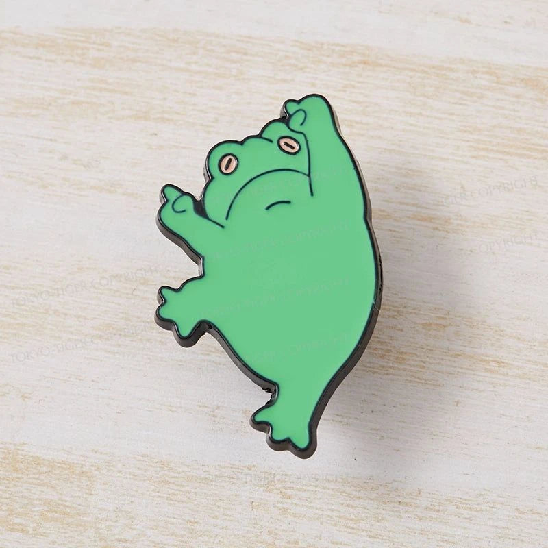 Tokyo-Tiger Cute Frog Series Pin