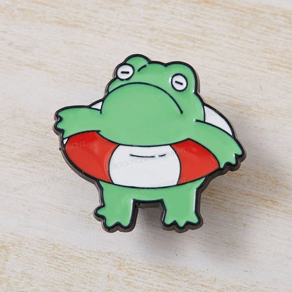 Tokyo-Tiger Cute Frog Series Pin