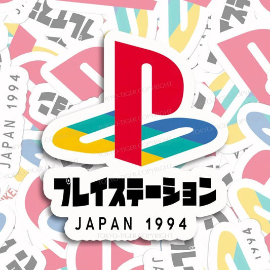 Tokyo-Tiger Playstation Japan 1994 Sticker