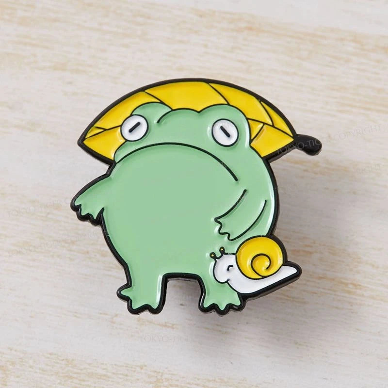 Tokyo-Tiger Cute Frog Series Pin