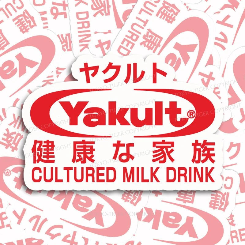 Tokyo-Tiger Yakult Logo Sticker