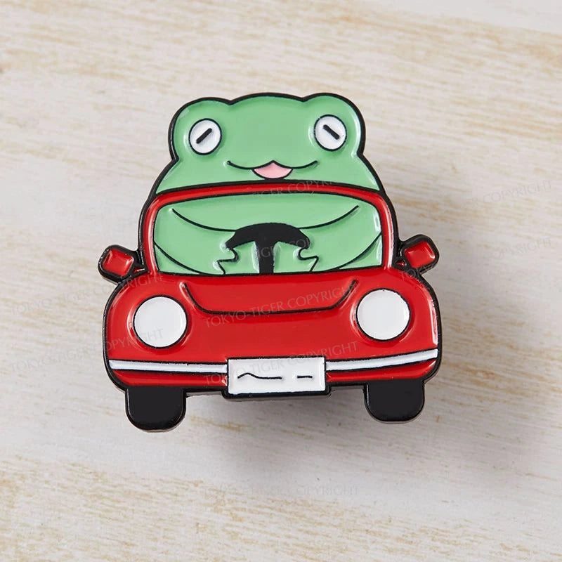 Tokyo-Tiger Cute Frog Series Pin