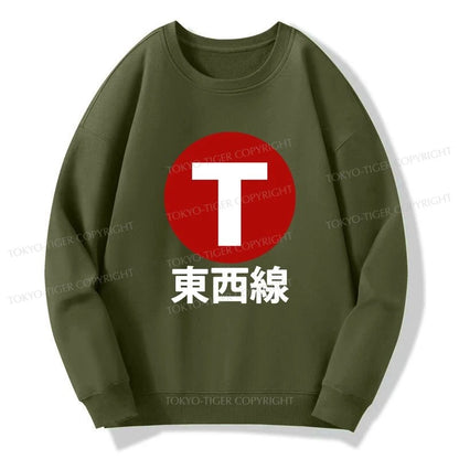 Tokyo-Tiger Tozai Line Kyoto Sweatshirt