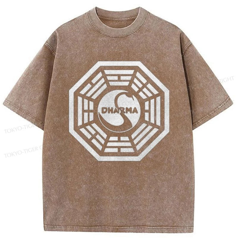 Tokyo-Tiger Dharma Lost Washed T-Shirt