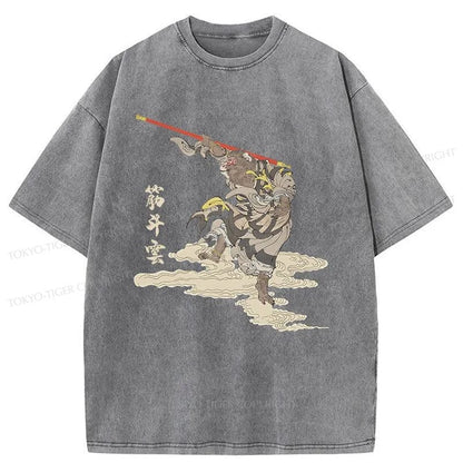 Tokyo-Tiger Great Sage Equalling Heaven Washed T-Shirt