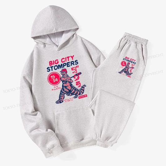 Tokyo-Tiger Big City Stompers Fleece Lined Hoodie Set