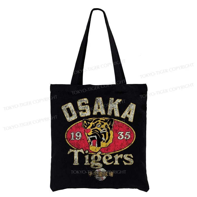 Tokyo-Tiger Osaka Tigers 1935 Tote Bag